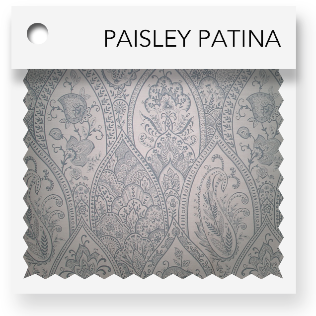 click here for paisley patina colored tablevogues